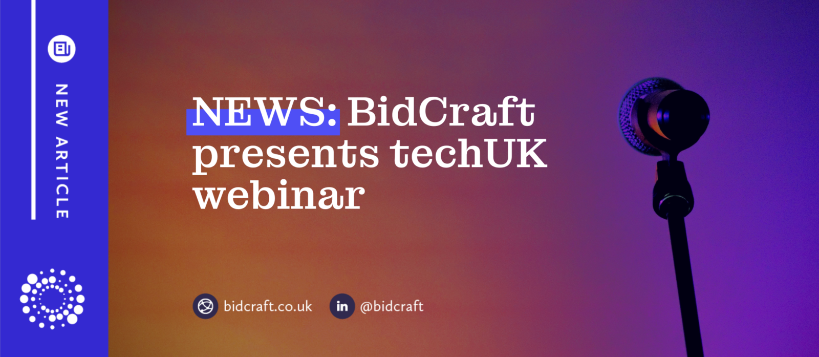 News: techUK and BidCraft webinar