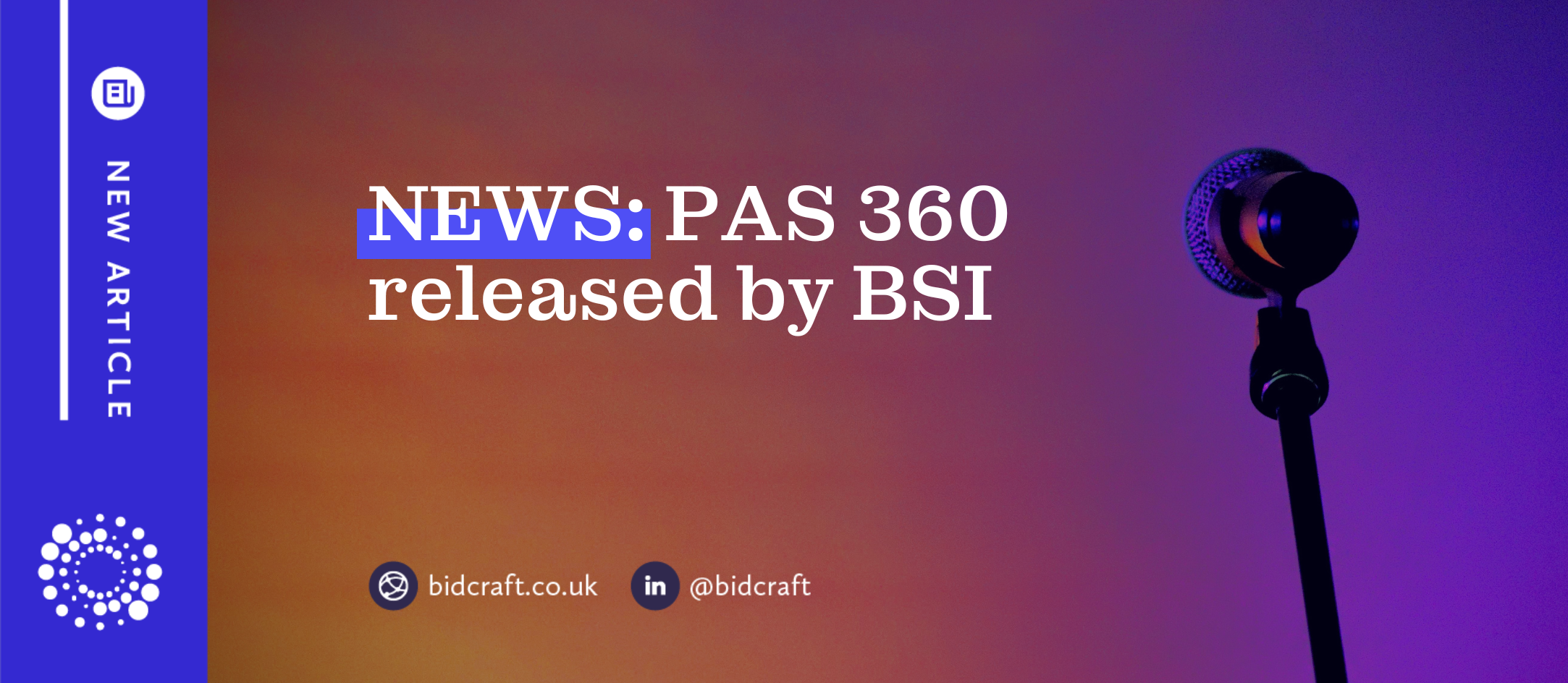 NEWS: PAS 360 released