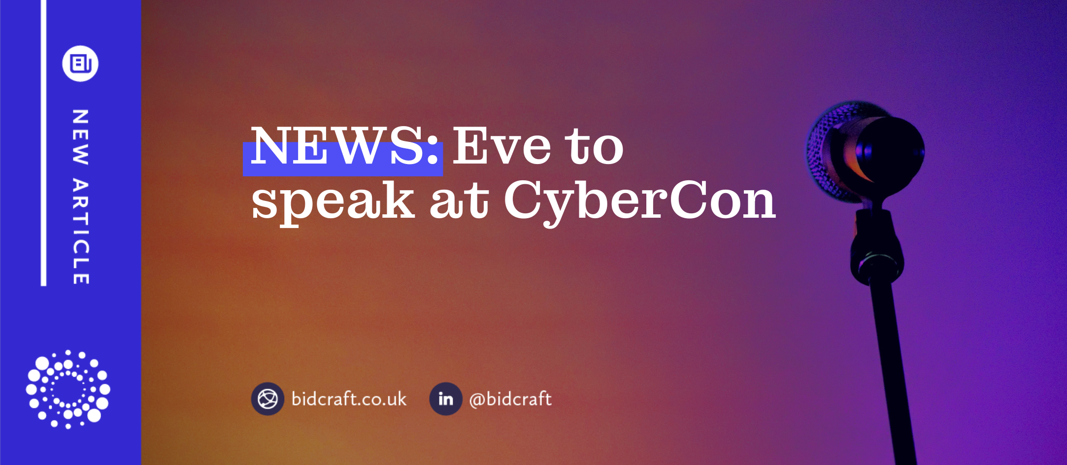 News: Eve to speak at CyberCon