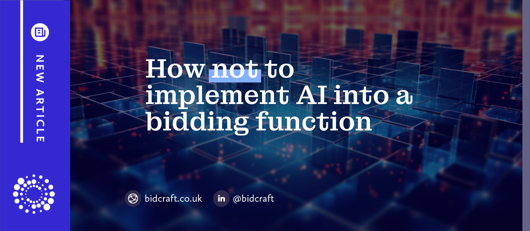 Implementing AI into a bidding function